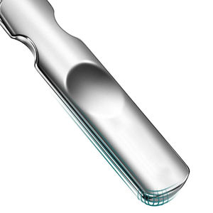 Lime à ongles double face en acier inoxydable de haute qualité à prix de gros pour le façonnage, le polissage et le lissage des ongles avec logo personnalisé - Product Image 4