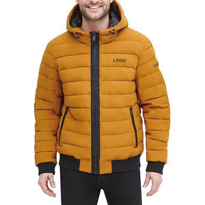 Chaqueta de Plumón Personalizada con Servicio OEM, Cortavientos, con Cremallera, para Hombre, Corte Regular, Gruesa, Suave, de Alta Calidad, Transpirable, Nueva Llegada - Product Image 6