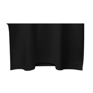 T-shirt décontracté pour homme de grande taille, logo personnalisable de haute qualité, couleur noire, 220 g/m², 100 % coton biologique respirant - Product Image 5