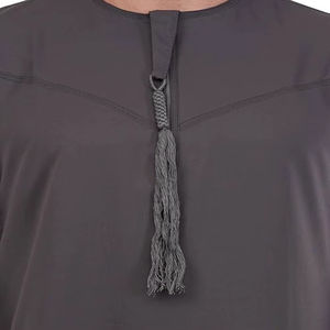 Ropa de Eid elegante para hombres tradicionales más vendidos Thobe, ropa islámica Thawb para musulmanes - Product Image 6