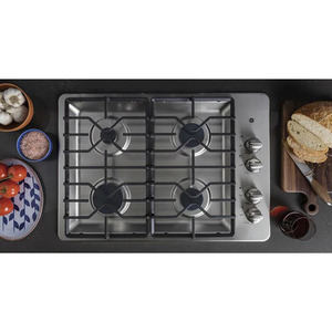 Offer For JGP5030SLSS 30-Inch Built-In <b>Gas</b>-Cooktop, 4-Burner, Consistent Heat-adjustments - Product Image 3