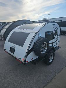 Mini caravane teardrop 2024 en alliage d'aluminium pliable et légère, capacité de charge maximale de 1500 kg, caravane de voyage - Product Image 4