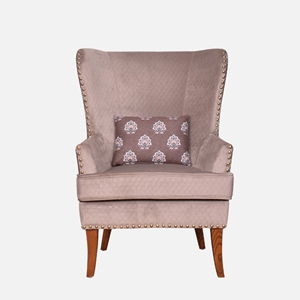 Orlan Contemporary Fabric <b>Wing</b> <b>Chair</b> <b>for</b> Living Room - Product Image 3