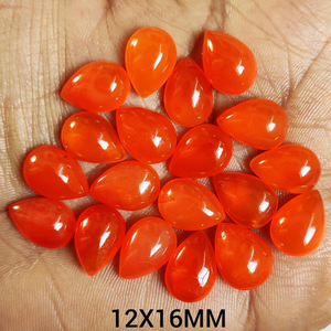 Natürliche Karneol Birnen form Glatter Cabochon Für Schmuck herstellung Alle Größen Erstellen Sie DIY Edelsteins chmuck Juni Birth stone Armband - Product Image 1