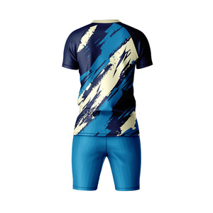Uniformes de alta calidad para fútbol, ropa de entrenamiento juvenil, camiseta de fútbol de Color verde y blanco con diseño de cuello redondo, conjunto de uniforme de fútbol - Product Image 5