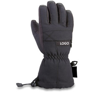Guantes de Esquí Impermeables y Resistentes al Viento para Exteriores, con Correa de Muñeca Ajustable, Logotipo Personalizado en Cuero para Hombre, para Snowboard - Product Image 4