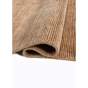 Contour Hand Loom Wool <b>Rugs</b> in Red & Orange Striped Rectangle 3D for Home Viscose Material Handmade <b>Bedside</b> <b>Rug</b> Model Hwl-429 - Product Image 2