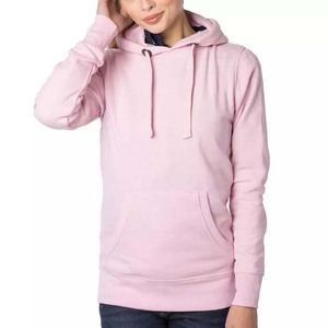 Sudadera con capucha de algodón orgánico para mujer, de Color liso, ropa para Parte Superior Femenina, con logotipo personalizado, 2022 - Product Image 4