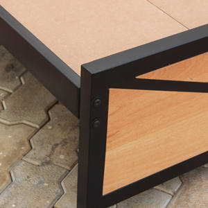 Lit en métal industriel avec fonction de démontage, taille personnalisable, artisanat, meubles de chambre à coucher, provenance du Rajasthan, Inde - Product Image 5