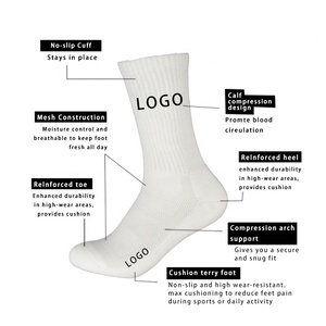 Hot selling high quality wholesale customized Design Logo Sport Soccer Football <b>Socks</b> High Quality sports <b>socks</b> - Product Image 2