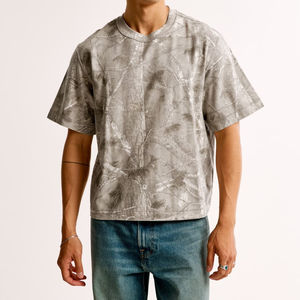 Fabricant de vêtements de ville personnalisés t-shirts Boxy surdimensionnés à épaules tombantes 100% coton T-shirt blanc Boxy Fit pour hommes - Product Image 5