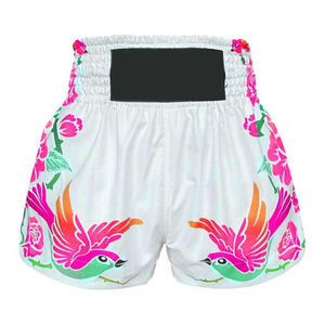 Personalizado 2025 gran oferta Muay Thai MMA pantalones cortos de alta calidad Kickboxing pantalones cortos ropa de gimnasio correr ropa activa antiarrugas - Product Image 4