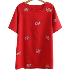 2025 mujeres de gran tamaño bordado personalizado patrón sólido hecho profesional superventas 220 gramos Jersey - Product Image 2