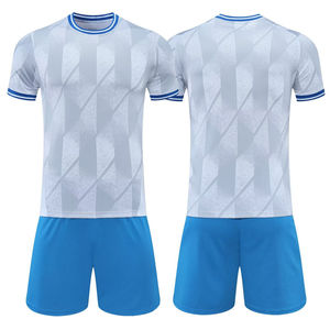 Nuevo estilo 100% poliéster conjuntos de uniformes de fútbol precio de fábrica uniformes de fútbol de alta calidad en MOQ bajo OEM ODM servicio personalizado - Product Image 1