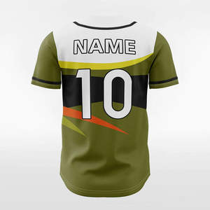 Nueva Camiseta de Béisbol Transpirable con Estampado y Logotipo del Equipo Personalizado, Aplique 100% Poliéster, Cuello en V - Product Image 3