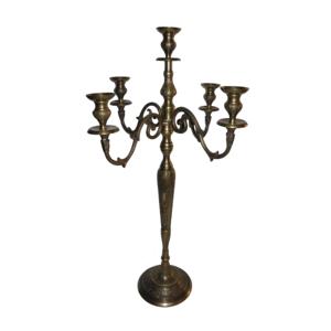 Hotel and Table Accessories Famous Candelabra Home Decorative <b>Black</b> Antique Finishing <b>Candle</b> Stand <b>Candle</b> <b>Pillar</b> Decoration - Product Image 6