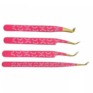 แหนบต่อขนตา,แหนบต่อขนตาเพิ่มวอลลุ่มสแตนเลสสำหรับการดูแลดวงตา - Product Image 6