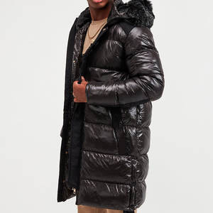 เสื้อแจ็คเก็ตพัฟเฟอร์ผู้ชายสำหรับฤดูหนาว ผ้าแคนวาส บริการ OEM ปรับแต่งได้ กันน้ำ ระบายอากาศ ป้องกันแบคทีเรีย - Product Image 3