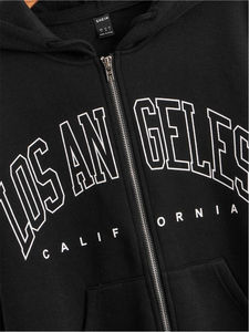 Sérigraphie personnalisée Sweat à capuche en coton polaire zippé Veste à capuche marque privée logo personnalisé - Product Image 4