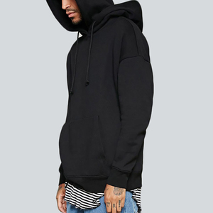 ขนแกะถักไหล่ลดลงเสื้อกันหนาวหมวกขนาดใหญ่ - Product Image 3