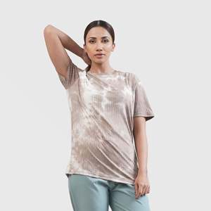Shibori <b>Brown</b> Gymnastics Tee - Product Image 5