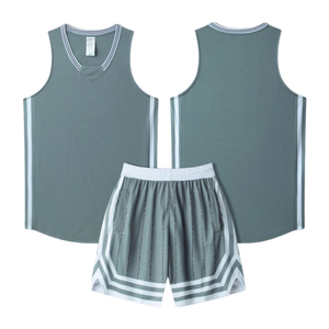 Maillots de basket-ball personnalisés par sublimation à la vente chaude, ensembles pour hommes, équipe, été, respirant, maille, séchage rapide, shorts - Product Image 4