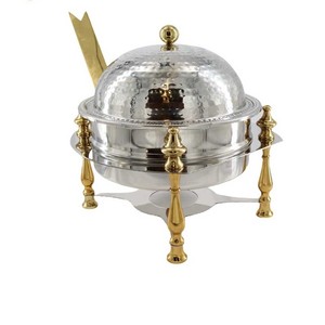 Plat rond martelé de chauffe-plat le plus vendu et de haute qualité sur Offre Spéciale - Product Image 4