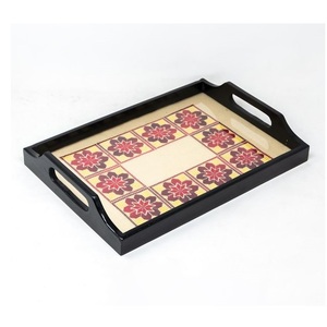 Bandeja de MDF Ecológica y Duradera, Construcción Resistente, Personalizable, 100 Piezas, Perfecta para Restaurantes, Cafeterías, Banquetes, para Servir Alimentos de Forma Segura - Product Image 1