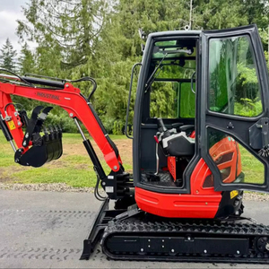 LIVRAISON GRATUITE AGT QK25 MINI-EXCAVATRICE 16 CV LAME DE REMPLACEMENT 51 POUCES BAC À SABLER 20 POUCES AVEC DENTS POUR LA CREATION DE CRÈPELES 10 POUCES POUR LE SABLAGE HYDRAULIQUE APPROUVÉ EPA CE - Product Image 1