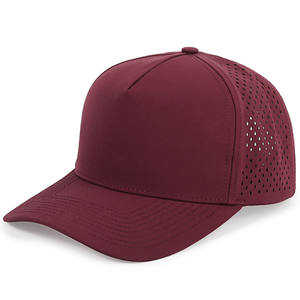 Fabricants de chapeaux, logo personnalisé, broderie à la main, casquette de baseball sportive, casquette de sport unisexe vierge, casquette de golf à 6 panneaux, polyester/coton - Product Image 4