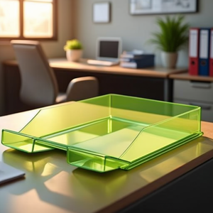 HAN Classic - Organizador de Archivos Transparente Verde de Poliestireno DIN A4/C4 - Product Image 3