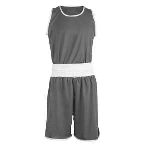 Conjunto de Camiseta y Pantalones Cortos Reversibles de Boxeo en Oferta, para Kickboxing, Ejercicio, Deportes, Entrenamiento de Lucha, Uniformes para Hombres y Mujeres - Product Image 2