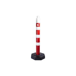 Poste de advertencia basado en grava reflectante de 120X12 cm para uso en carreteras - Product Image 1