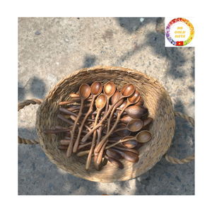 Cuchara de Madera en Forma de Corazón con Mango Largo, Ecológica para Cocinar, Remover y Servir - Product Image 4