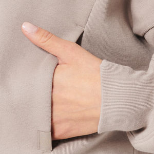 Nouvelle arrivage de sweat à capuche en polaire de haute qualité pour femmes, long avec col à capuche, service assuré par les OEM, vente en gros à bas prix - Product Image 5