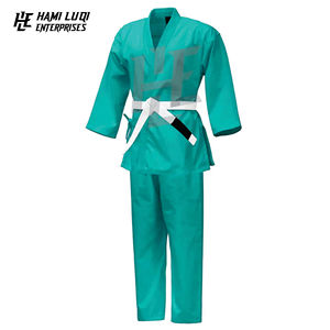 Uniforme de Jiu-Jitsu brésilien (BJJ) de haute qualité 100% coton pour adultes, équipement d'entraînement d'arts martiaux personnalisé, combinaison BJJ - Product Image 5