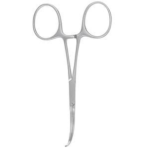 Cooley-abrazaderas vasculares para recién nacidos, instrumentos quirúrgicos de acero inoxidable de alta calidad, curvados, 2023 - Product Image 3