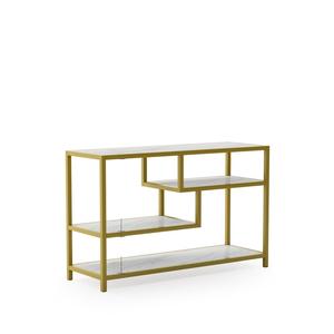 Mesa Consola de Metal Escultural Artística, Pieza de Diseño de Lujo, Decoración Moderna y Creativa para el Hogar - Product Image 2