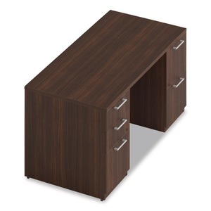 Alera AE1NZK-UF3060FF HRG 60 Pulgadas X 30 pulgadas X 29 Pulgadas Escritorio de Doble Pedestal Serie Sevilla - Caoba - Product Image 5