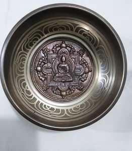 Precio más barato Cuencos tibetanos hechos a mano en Nepal Material de metal duradero - Product Image 1