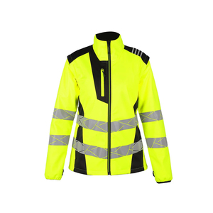 Veste de travail de sécurité haute visibilité, imperméable, conforme à la norme ANSI Classe 1, avec logo personnalisé et éclairage LED, service OEM/ODM pour hommes - Product Image 1