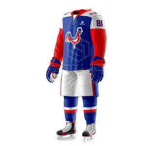Uniforme de hockey sur glace fabriqué en polyester de marque de distributeur uniforme de hockey sur glace léger le plus vendu - Product Image 4