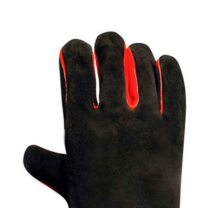 Gants en cuir de haute qualité travaillant des gants de soudage noirs Gants de soudage en gros Sécurité - Product Image 2