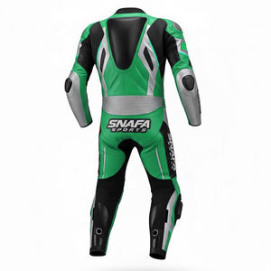 Traje de Motociclismo de Una Pieza, Nuevo Estilo, Logotipo Personalizado, Traje de Cuero para Motocicleta, Trajes de Cuero para Motocicleta de Primera Calidad - Product Image 3