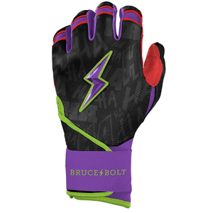 Guantes de Bateo de Béisbol BRUCE BOLT de Cuero Antideslizante con Logotipo y Diseño Personalizados, Calidad Profesional, Fabricados con Cuero Premium - Product Image 3