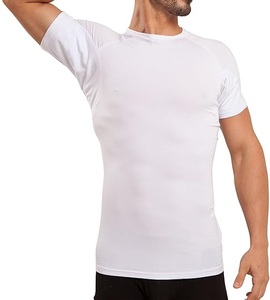 เสื้อกล้ามกันเหงื่อของผู้ชายเสื้อยืด100% ผ้าฝ้ายมี - Product Image 4