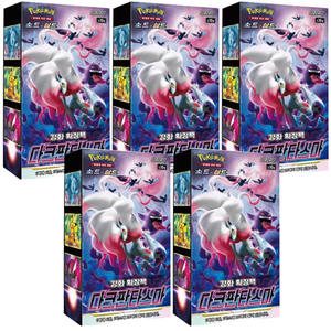 Carte Pokemon Épée Bouclier Dark Phantasma 1 boîte 30 paquets 150 feuilles livraison gratuite Produits de personnages populaires carte v carte vmax - Product Image 1