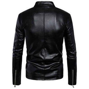 Bonne vente veste en cuir véritable durable pour hommes Services prix de gros veste en cuir pour hommes 2026 - Product Image 3
