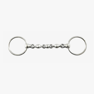 Bocado de Caballo de Acero Inoxidable con Acabado Liso y Boca de Cobre, Profesional para Montar a Caballo, OEM - Product Image 4