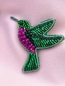 Broches perlées Broche design faite à la main. Accessoires de haute qualité. Broche design unique. Baby shower meilleur cadeau. - Product Image 2